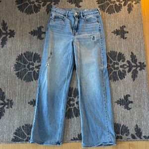 Old Navy Light Blue Straight Leg Women's Jeans